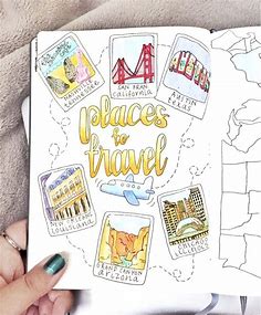The Best Creative Travel Bullet Journal Ideas For Your Next Adventure