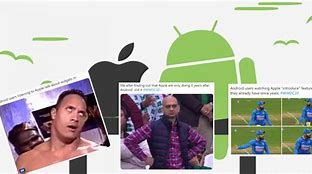 Image result for Apple vs Android Memes