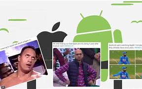 Image result for Apple vs Android Security Meme
