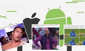 Image result for Android vs Apple Meme Us Movie