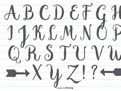 Image result for Calligraphy Alphabet Clip Art