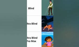 Image result for Blind Ultra Blind Meme