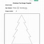 Image result for Christmas Tree Card Template