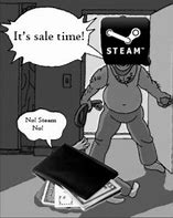 Image result for Steam Sale Asian Lady Meme