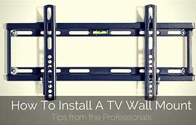 Image result for How to Mount TV On Wall