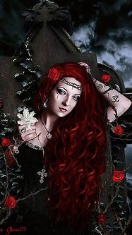 Image result for Dark Gothic Princess Art