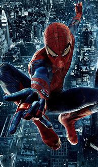 Image result for Cartoon Spider-Man On Phone