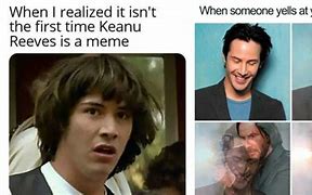 Image result for Keanu Reeves Aging Meme