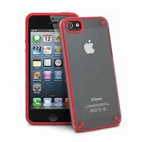 Image result for Red iPhone Orange See through Case
