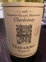 Image result for Navarro Chardonnay Anderson Valley