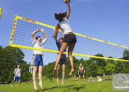 Image result for People Playing Volleyball