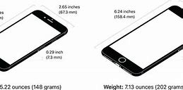 Image result for How Big Is the iPhone 8 Plus Display