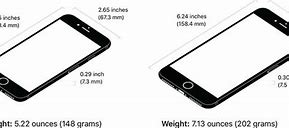Image result for How Long Is an iPhone 8 Plus