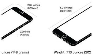 Image result for iPhone 8 Dimensions Cm