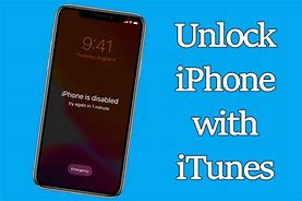 Image result for Unlock iPhone 6 with iTunes
