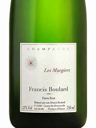 Image result for Francis Boulard Champagne Murgiers Extra Brut
