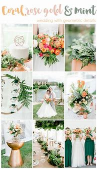 Image result for Mint Green and Rose Gold Decor
