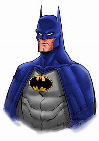 Image result for Batman Cartoon Drawing