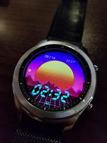 Image result for Synthwave Samsung Watch Faces