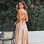 Image result for Champagne Colored Style Dama Dreses