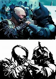 Image result for Dark Knight Rises Painting