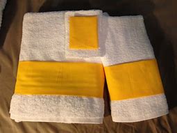 Image result for Mustard Yellow Bath Towels