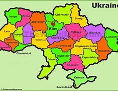 Image result for Ukraine Physical Map