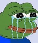 Image result for Crying Green Frog Meme