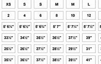 Image result for New York and Company Size Chart
