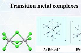 Image result for Transition Metal Complexes
