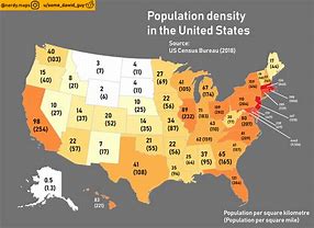Image result for Americas population density
