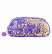 Image result for Glitter Water Pencil Case