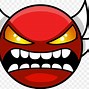Image result for Geometry Dash Demon Face