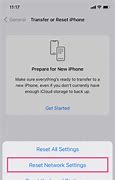 Image result for iPhone Reset Network Settings IOS 15