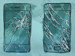 Image result for Shattered Phone Painting