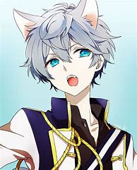Image result for anime male cats ear cutest