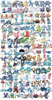 Image result for Gen 7 Water Pokemon