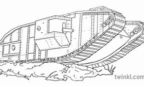 Image result for WW1 Tank Papercraft