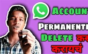 Image result for Deactivate Whatsapp Account