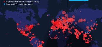 Image result for Live Cyber Attack Map
