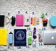 Image result for What's in My Backpack