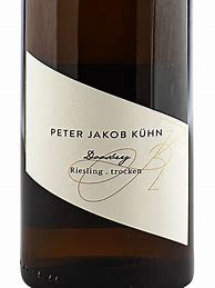 Image result for Peter Jakob Kuhn Oestricher Doosberg Riesling Spatlese trocken