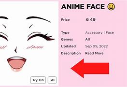 Image result for Anime Surprise Face Roblox