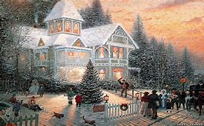 Image result for Outdoor Christmas Scenes