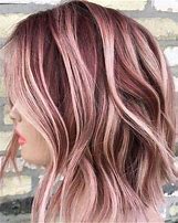 Image result for Rose Gold Hair Color
