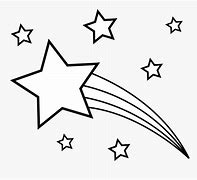 Image result for White Shooting Star Blank Cut