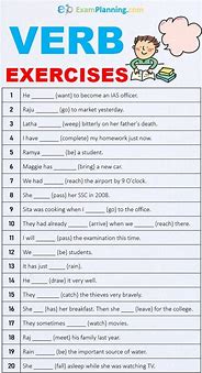 Image result for English Grammar Exercises Worksheets