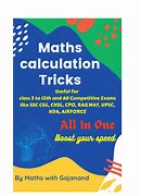 Image result for Tricks for Maths Calculation