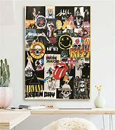 Image result for Band Posters On Wall
