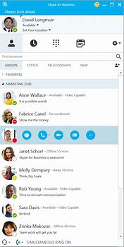 Image result for Skype Business Card